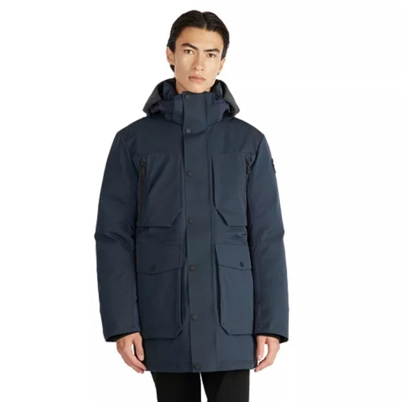 Pajar Men's Karsten Mid Length Parka With Detachable Hood